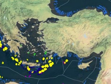 Βρετανία: Αποκαλύφθηκε χάρτης με τα κοιτάσματα υδρογονανθράκων και ορυκτών στην ελληνική ΑΟΖ! - Απίστευτος πλούτος!